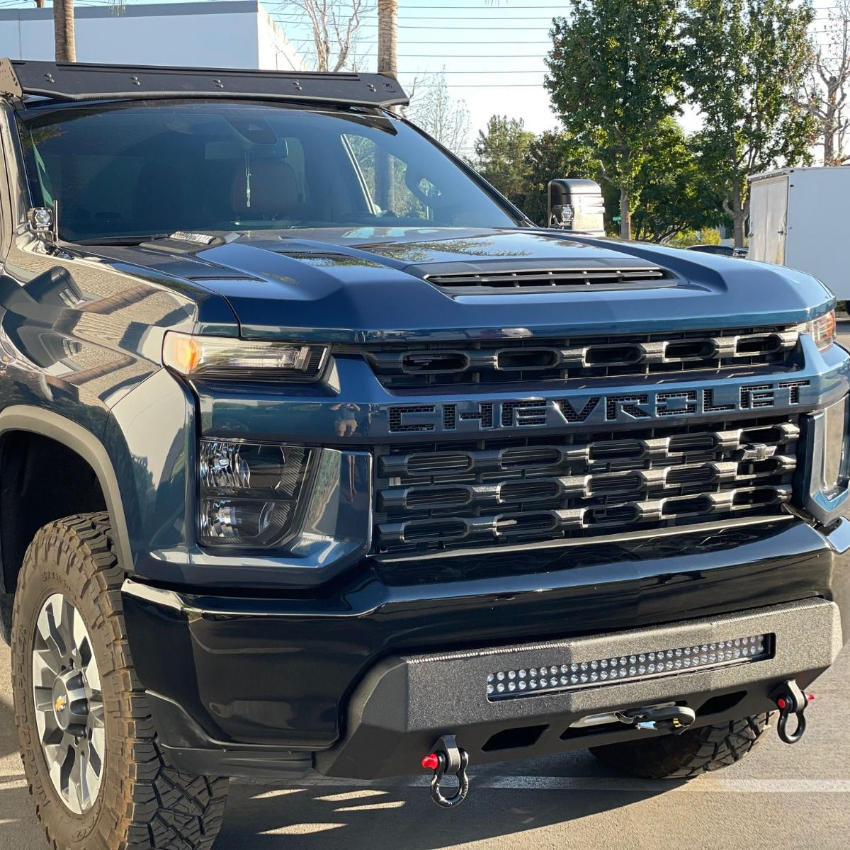 Front Chevy Silverado Bumper 2020–2023 