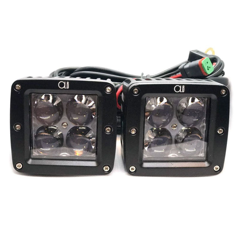 Offroad LED Bars - LED POD Light 3" Cube (Pair) Chassis Unlimited Inc. 