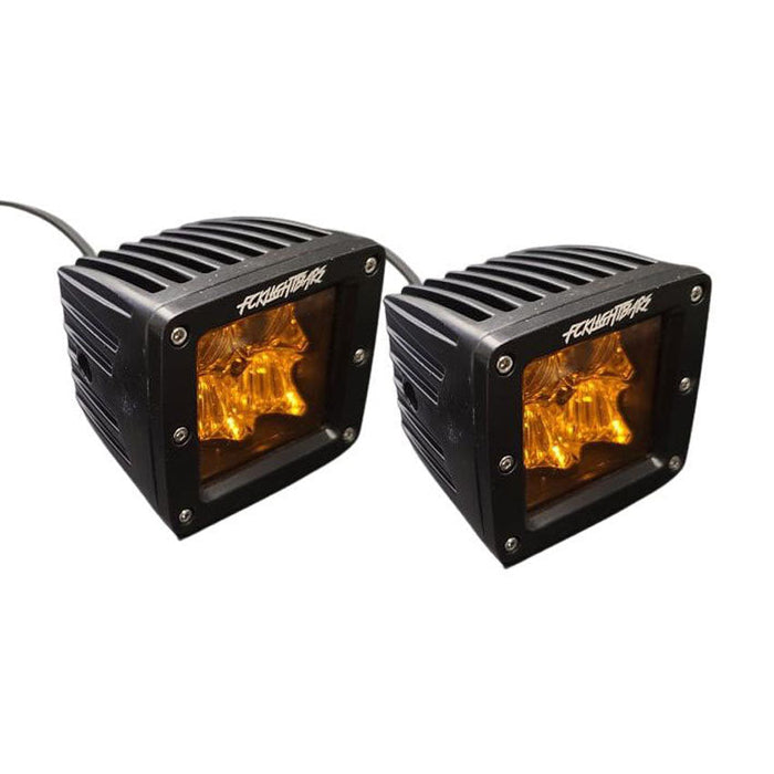 FCK Pro Series P-2 Pivot Amber Pod Lights (Pair) Chassis Unlimited Inc. 