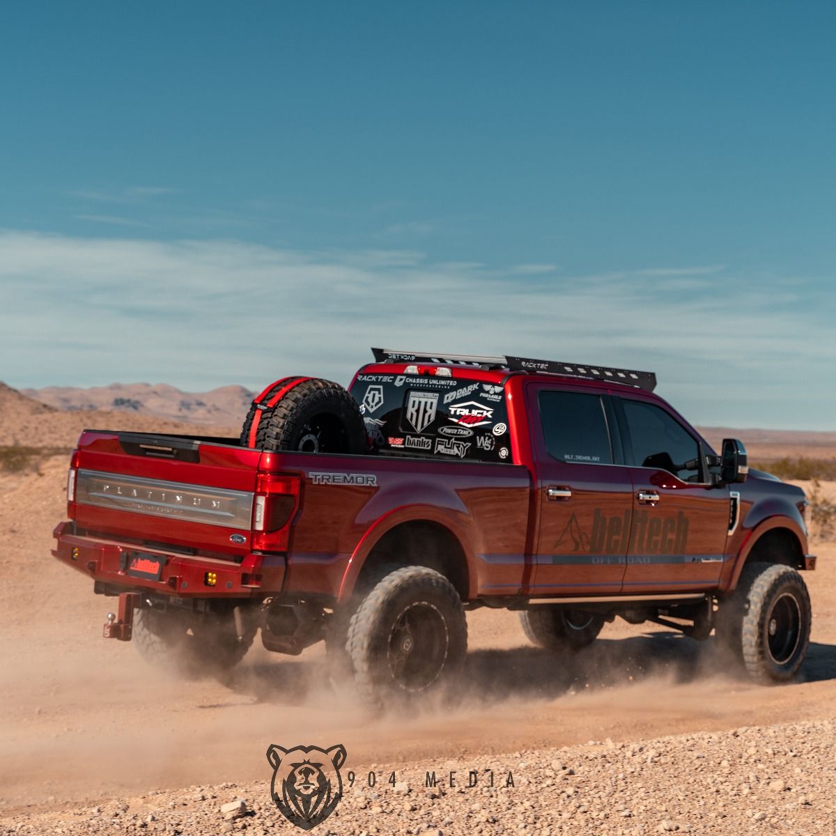 reliable 2017-2021 ford superduty f250-f350 attitude rear bumper