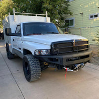 1994 2002 dodge ram 1500/2500/3500 OCTANE SERIES FRONT WINCH BUMPER Chassis Unlimited Inc. 