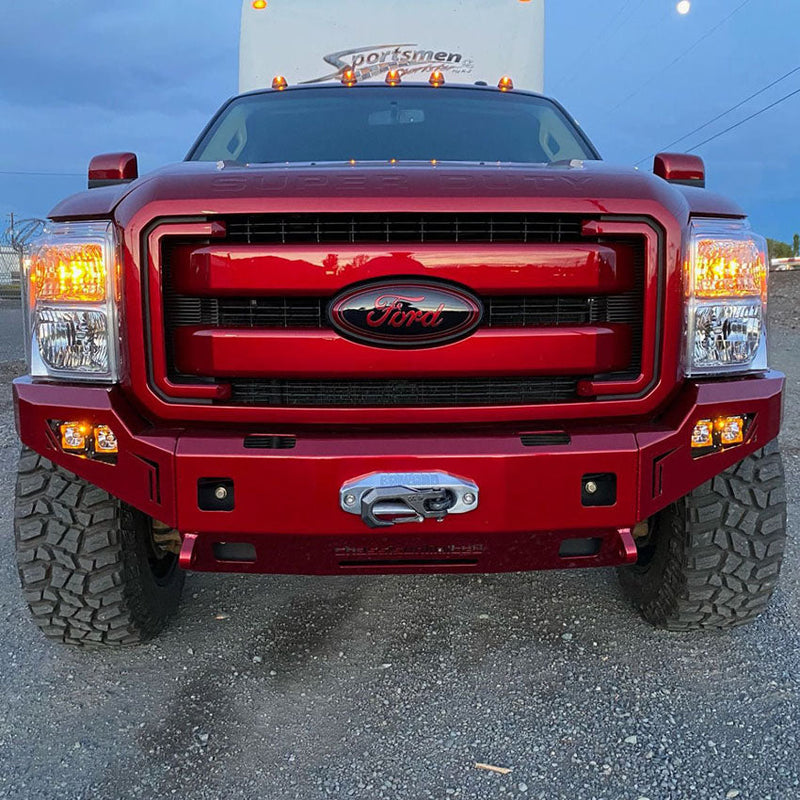 2011-2016 FORD SUPERDUTY F250/F350 OCTANE SERIES FRONT WINCH BUMPER Chassis Unlimited Inc. 