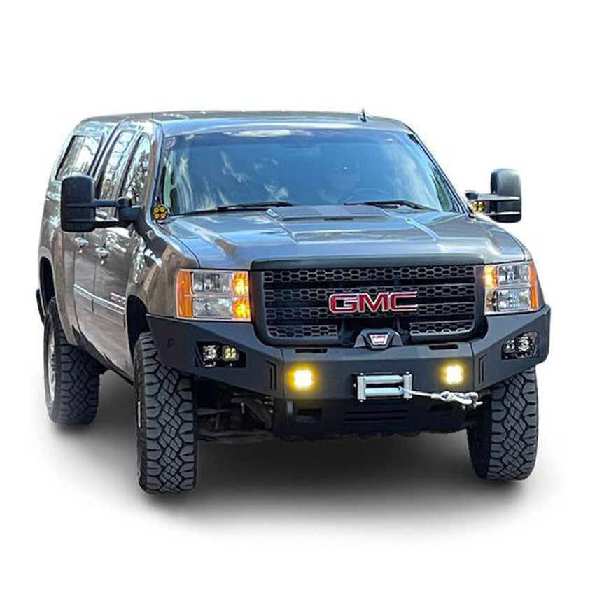 2011-2014 GMC 2500HD/3500HD FRONT OCTANE WINCH BUMPER Chassis Unlimited Inc. 